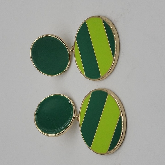 527- Resin Handmade Earrings NWT - Picture 3 of 4